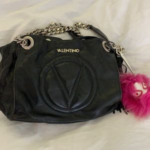 Valentino Black leather bag